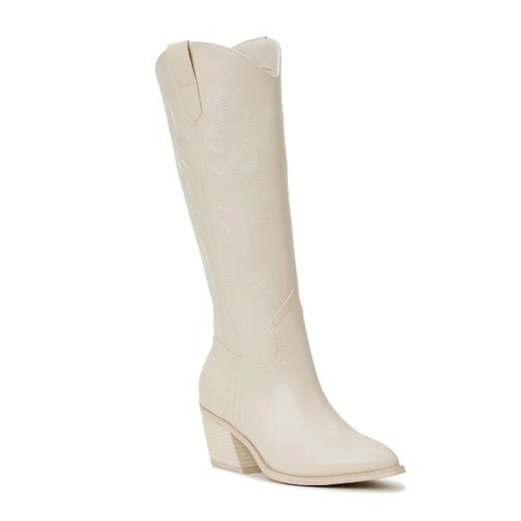 madden nyc Shoes - Madden NYC New Womens Redford White Cowboy, Western Boots Size 8